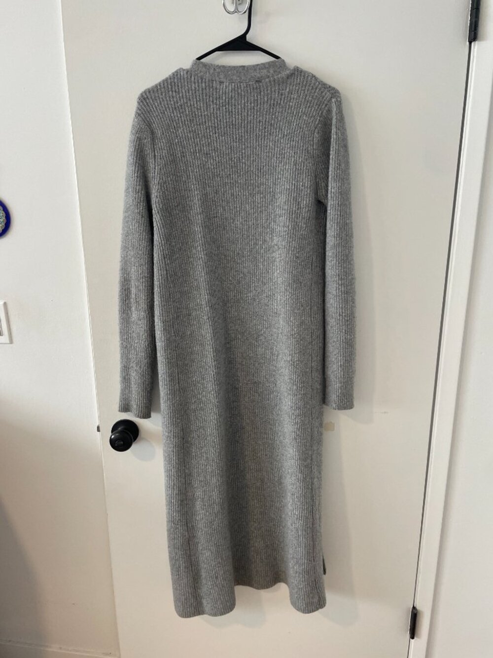 Zara Long Knit Ribbed Cardigan - Picture 3 of 3